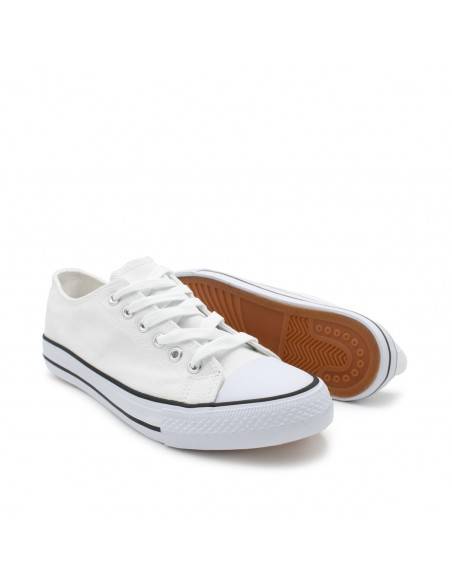 zapatillas de tela de mujer