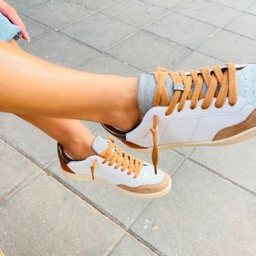zapatillas teja
