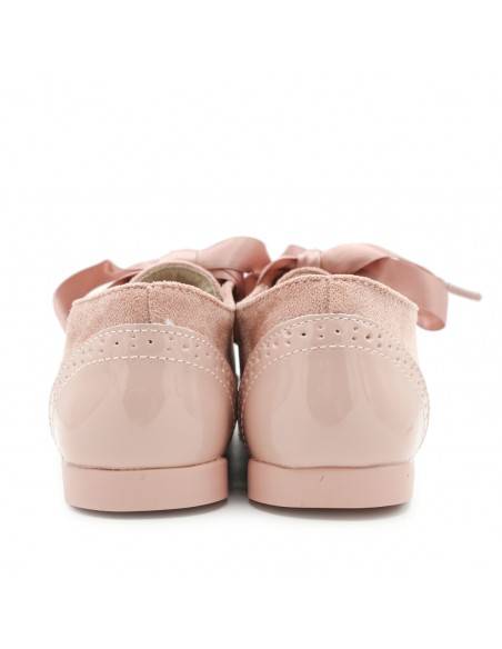 ZAPATOS NIÑAOXFORD rosa