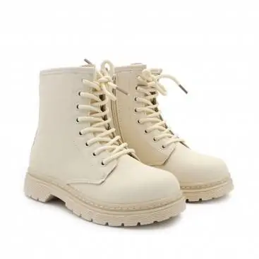 botas niña beige