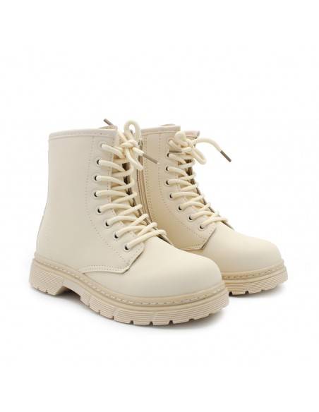 botas niña beige