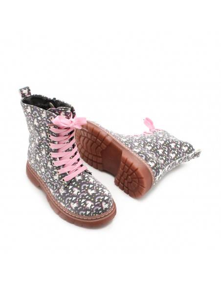 bota militar azul marino