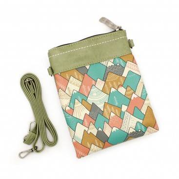 bolso verde bandolera