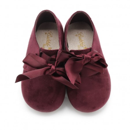 BLUCHER UNISEX LAZO BURDEOS