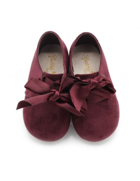 BLUCHER UNISEX LAZO BURDEOS