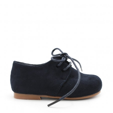 Blucher cordones azul marino