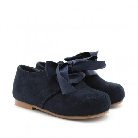 BLUCHER LAZO AZUL MARINO niña