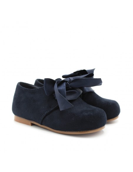 BLUCHER LAZO AZUL MARINO niña