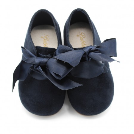 Blucher lazos azul marino