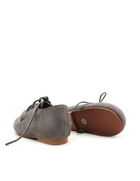 BLUCHER DE NIÑO GRISES BARATOS