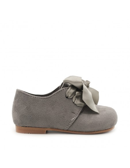 Blucher vestir gris niños