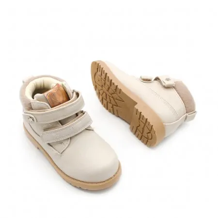 botas montaña beige