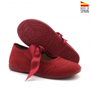 zapatos niña rojos