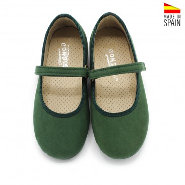 zapatos niña verdes