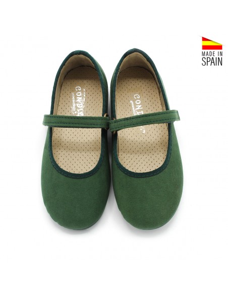 zapatos niña verdes