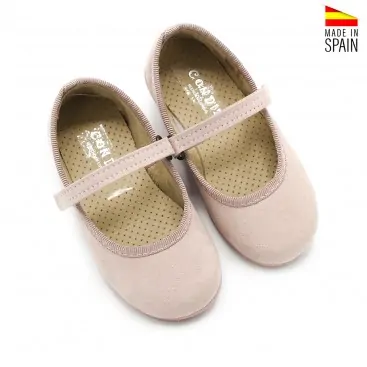 zapatos niña serratex rosas