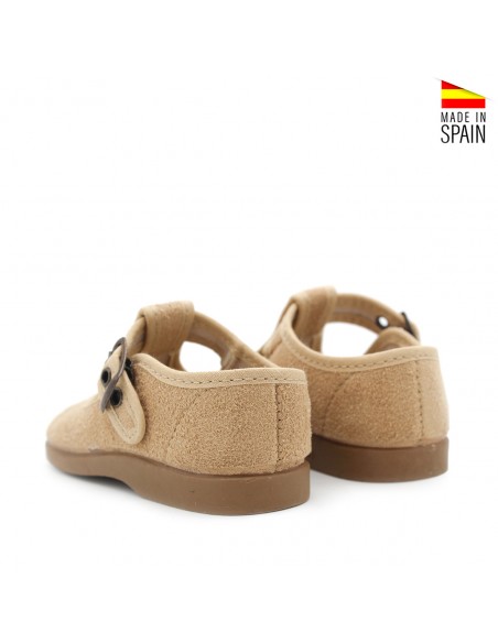 Vista trasera de pepito beige Condiz fabricado en España
