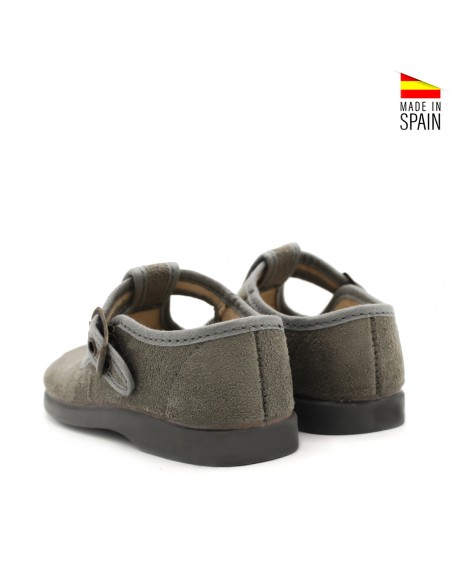 Vista trasera de pepito gris Condiz fabricado en España