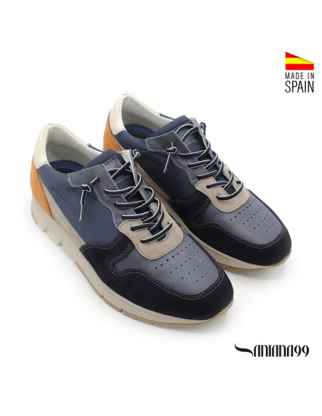 zapatillas azul marino hombre