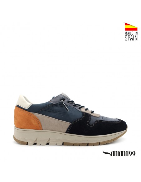 zapatillas hombre azul marino