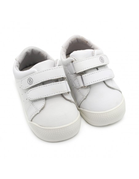 zapatillas blancas bebe