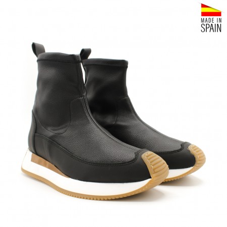 Botin calcetin negro discount zara