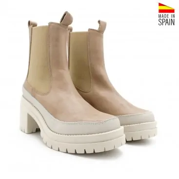 botines tacón y plataforma