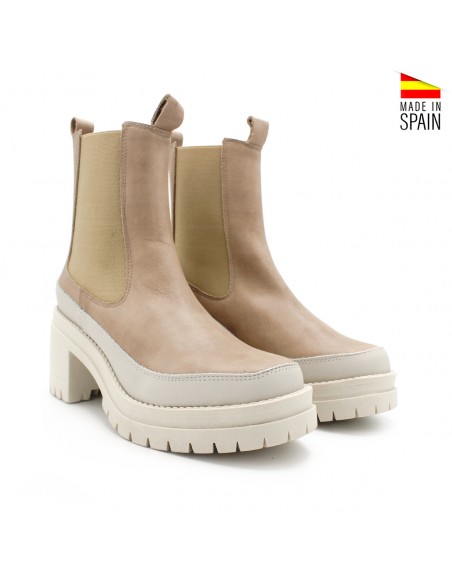 botines tacón y plataforma