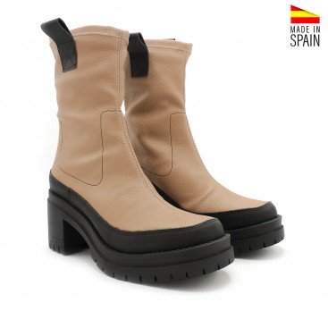 botines piel mujer outlet