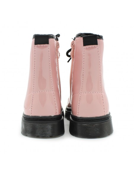 Botas militares rosas ninas