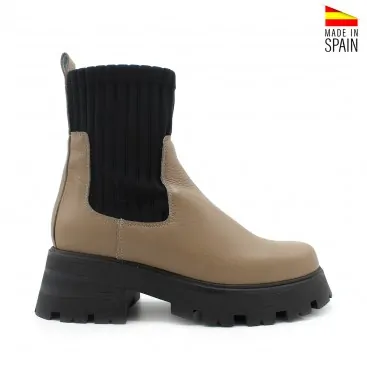 botines con plataforma