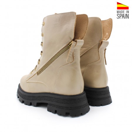 Botin militar online piel