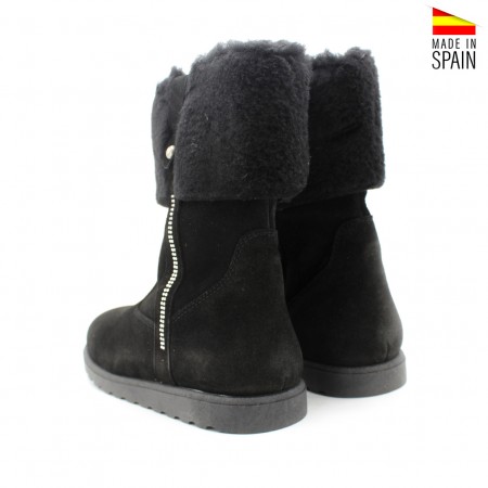 BOTAS DE NIÑA con pelo