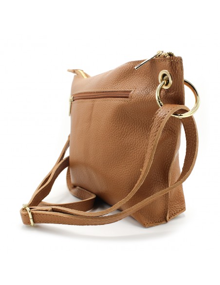 bolso bandolera camel