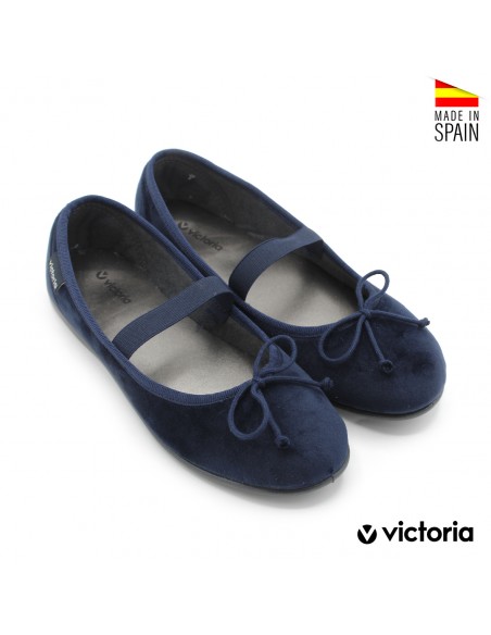 merceditas terciopelo azul marino