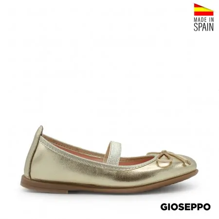 Bailarinas doradas elástico