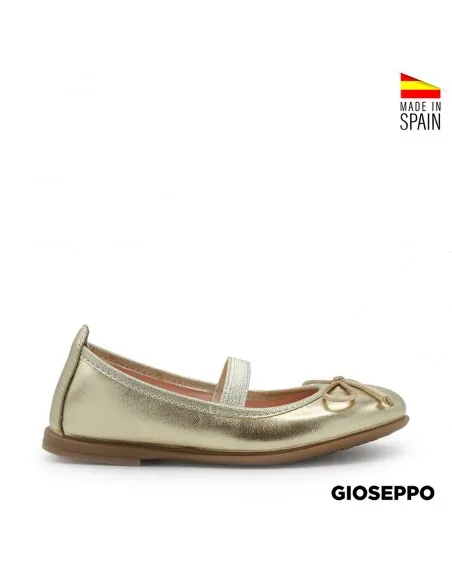 Bailarinas doradas elástico