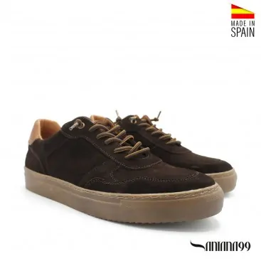 bambas de vestir marrones