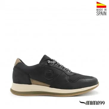 zapatillas casual hombre negras