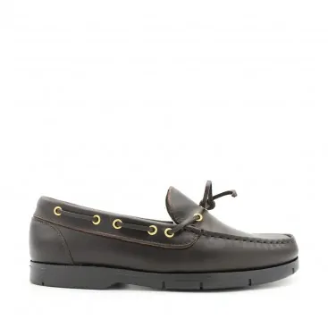 mocasines náuticos marrones