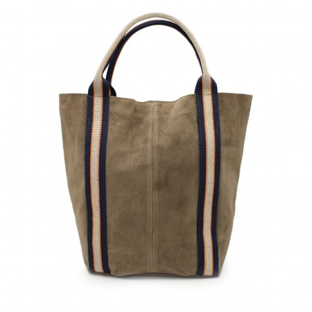 Tote Bag serraje taupe