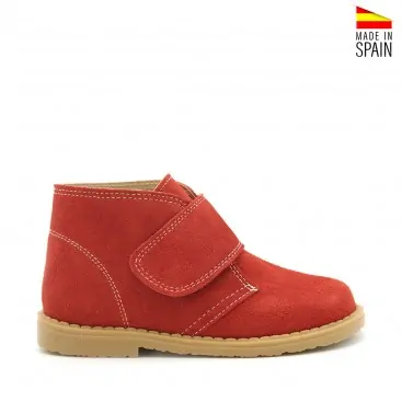 botas niños rojas