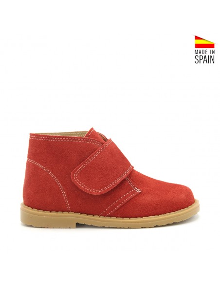 botas niños rojas