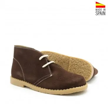 pisamierdas cordones marrón