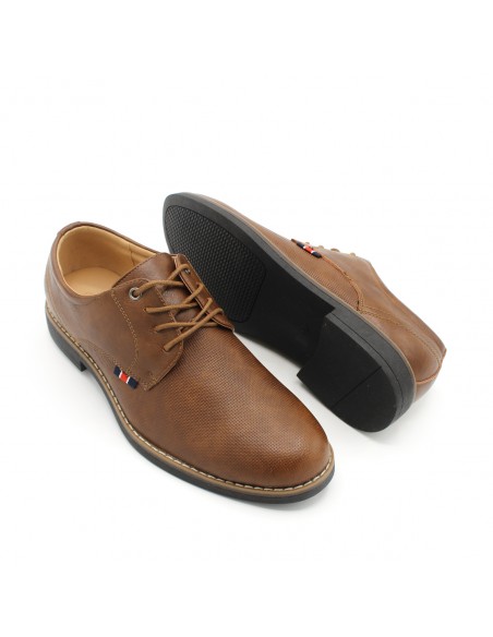 zapato camel hombre vestir