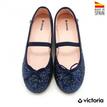 merceditas niña azul marino