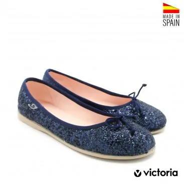 Manoletinas Azul Marino Niña