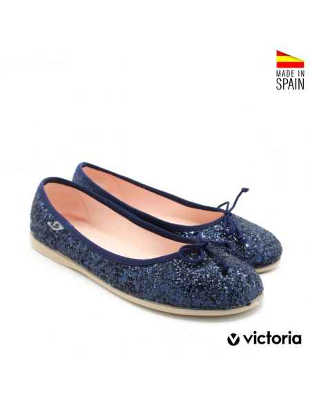 Manoletinas Azul Marino Niña