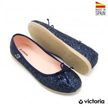 manoletinas niña glitter