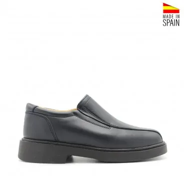 zapatos sin cordones azul marino